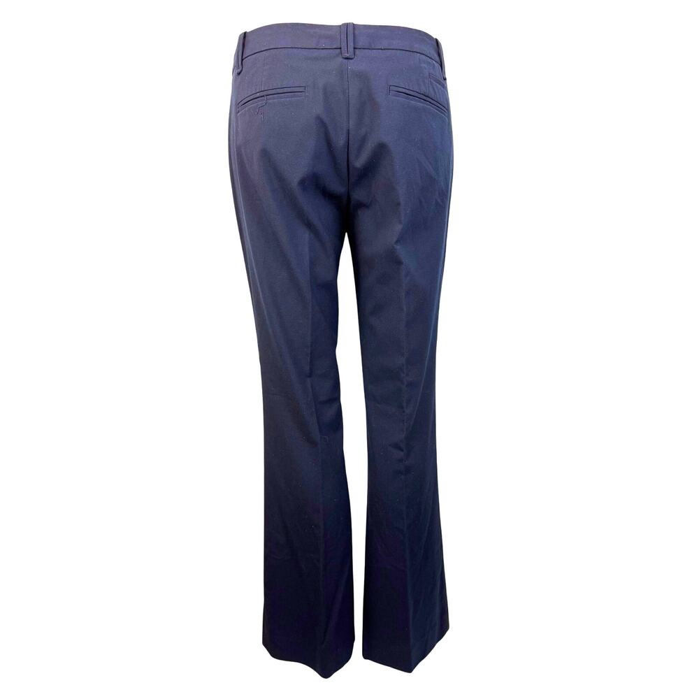 Gap Hip Slung Stretch Navy Casual Dress Pants Slim Everyday Classic Trouser Cut - Picture 5 of 16